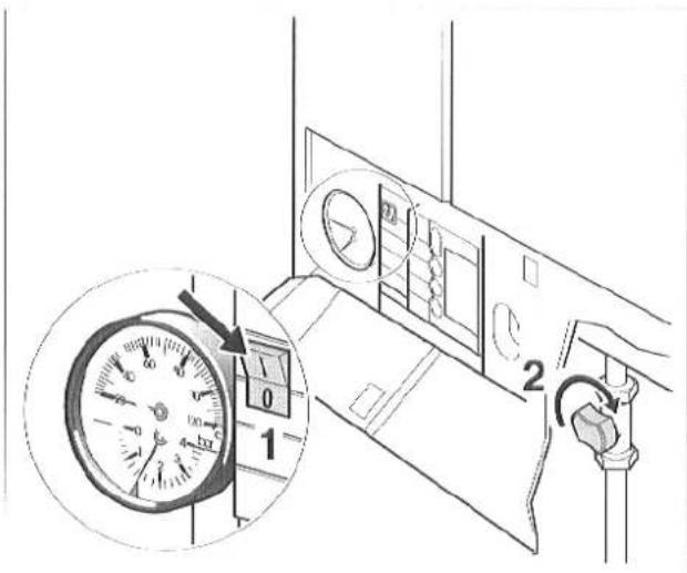 BUDERUS U104 WKG - Frostgefahr für die Heizungsanlage - 1