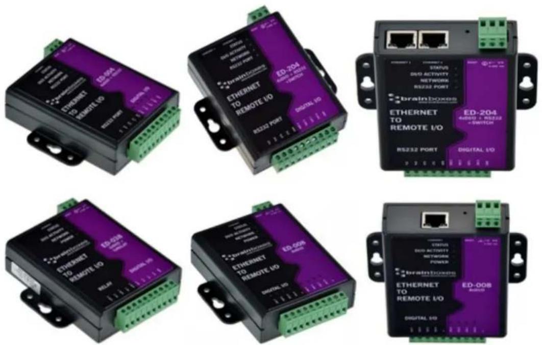 Brainboxes ED-504 - Digital Input & # digital output - 1