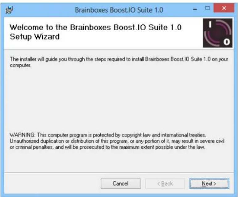 Brainboxes ED-504 - Installing Boost.IO Manager - 1