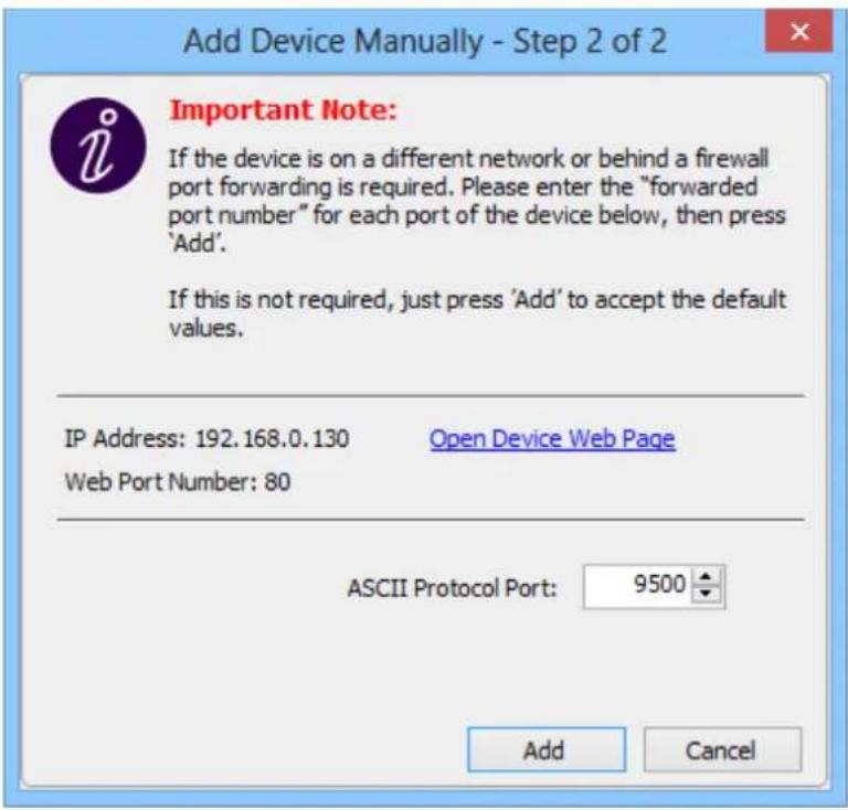 Brainboxes ED-504 - Adding a Device by IP Address - 3