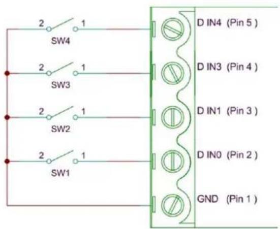 Brainboxes ED-504 - Switch Input Circuit - 1