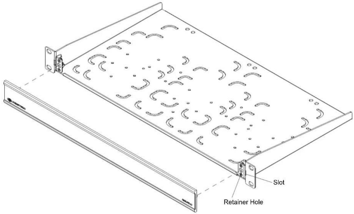 Crestron RMK-IFE-1U - Front Panel Removal - 1