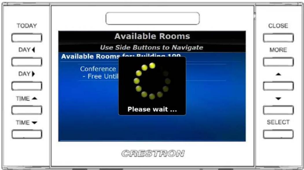TODAY DAY DAY TIME TIME Available Rooms Use Side Buttons to Navigate Available Rooms for Building 100 Conference - Free Until Please wait ... CLOSE MORE SELECT CRESTRON