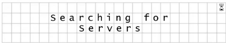 S e a r c h i n g f o r S e r v e r s