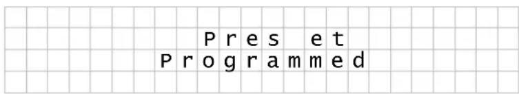 Pres et Programmed