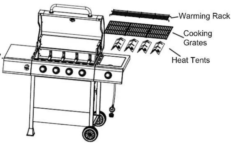 Warming Rack Cooking Grates Heat Tents