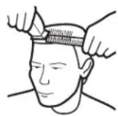 Visage 20 Piece Number Cut Haircut Kit HC4ALD - Shortcuts to perfect flattops, crew cuts, etc. - 2