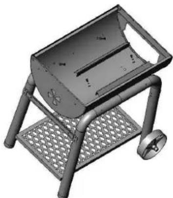 BBQ-Scout Barbecue Star 7502 - Schritt 1: - 5