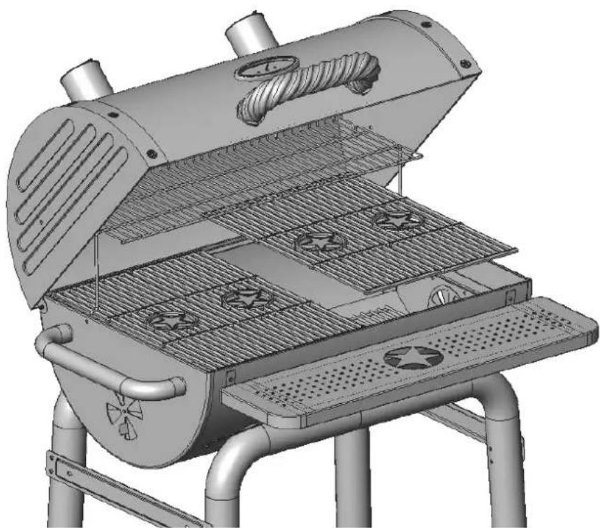 BBQ-Scout Barbecue Star 7502 - Schritt 13: - 6