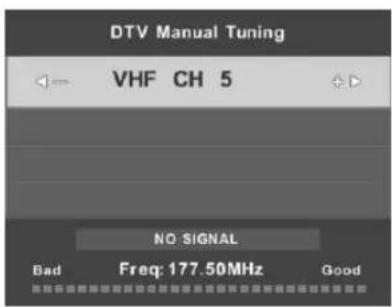 FOX electronics 49DLE468 - CHANNEL menu - 3