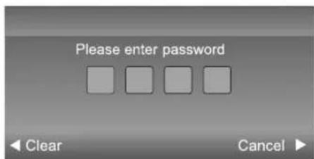 FOX electronics 49DLE468 - LOCK menu - 2