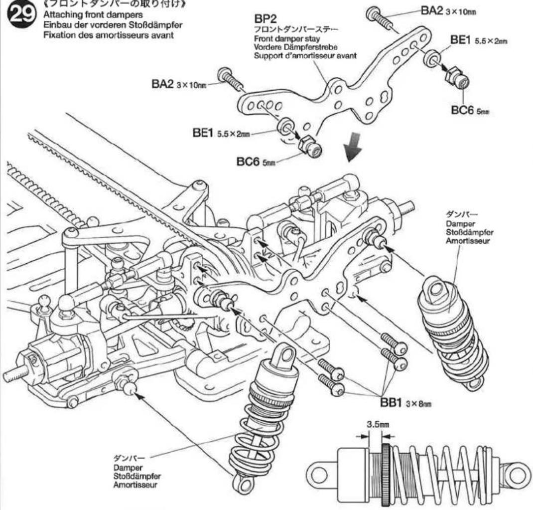 TAMIYA TRF415 - COMPOSITION D'UN ENSEMBLE R/C 2 VOIES - 24