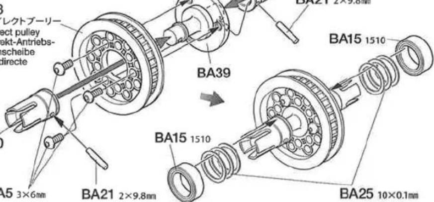 TAMIYA TA05-VDF - PRECAUTIONS - 4