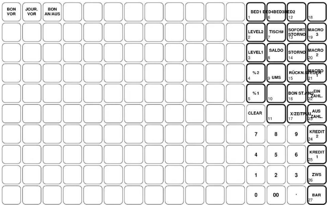 Multi Data ER-5240M - ER-5200 Tastatur - 1