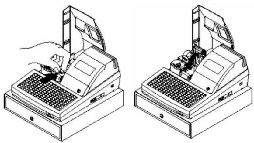 Multi Data ER-5215M - Papier Einlegen - 2