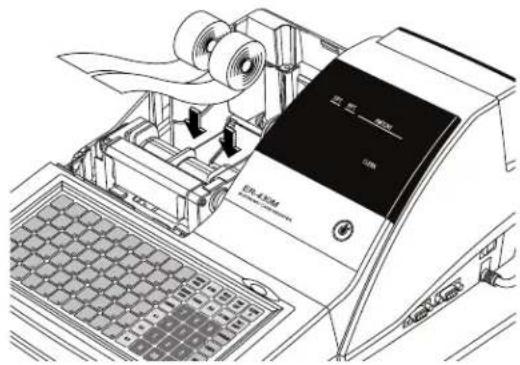 Multi Data ER-430M - Papier Einlegen - 2