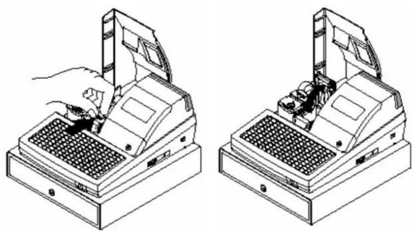 Multi Data ER-380M - Papier Einlegen - 2