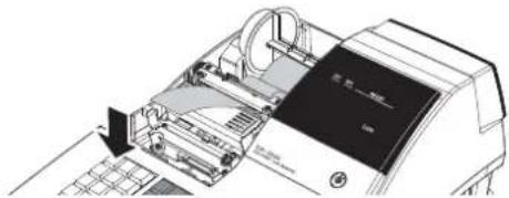 Multi Data ER-350 II - EINLEGEN DER PAPIERROLLE - 3