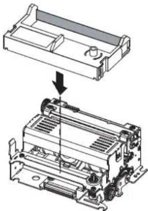 Multi Data ER-350 II - AUSWECHSELN DES FARBBANDES - 1