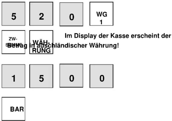 Multi Data ER-350 II - WÄHRUNGSUMRECHNUNG - 1