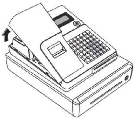 Multi Data ER-280 - Papier Einlegen - 1