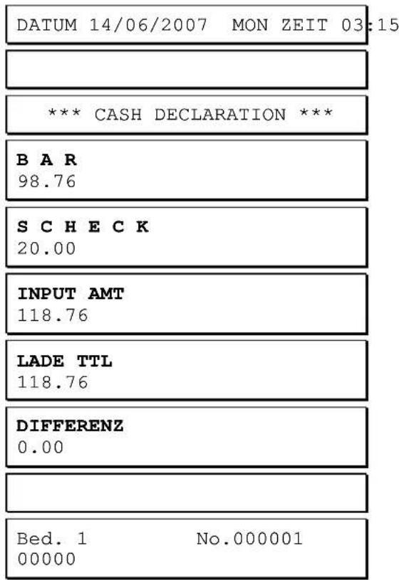 Multi Data ER-280 - Kassiererselbstabrechnung - 5