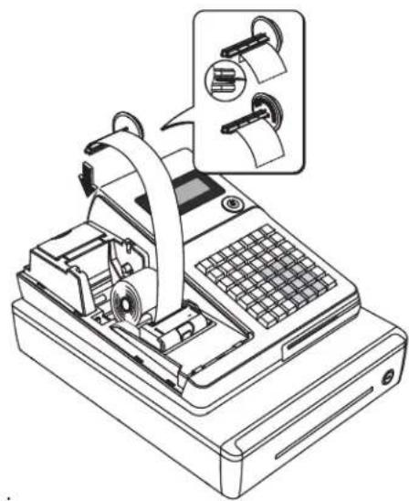 Multi Data ER-260 - Papier einlegen - 5