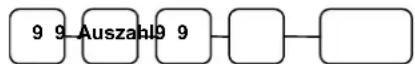 Multi Data ER-260 - Umschaltung Bon/Journal Modus - 1