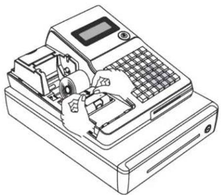Multi Data ER-260 - Papier einlegen - 3