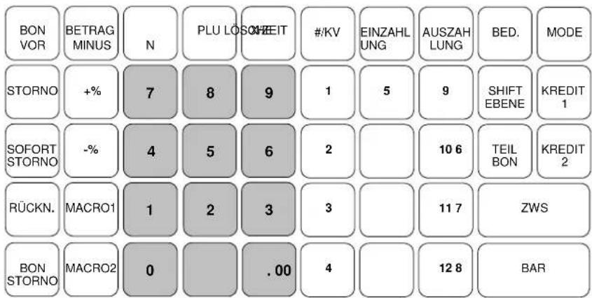 Multi Data ER-230 - Tastatur - 1