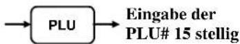 Multi Data ER-230 - Programm 400 – PLU Löschen - 5