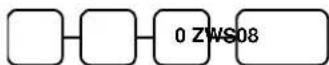 Multi Data ER-230 - Bediener Geheim Code - 1