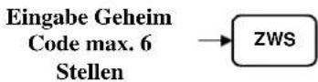 Multi Data ER-230 - Bediener Geheim Code - 3