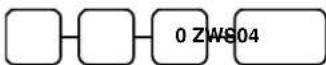 Multi Data ER-230 - Programm 400 – PLU Löschen - 1