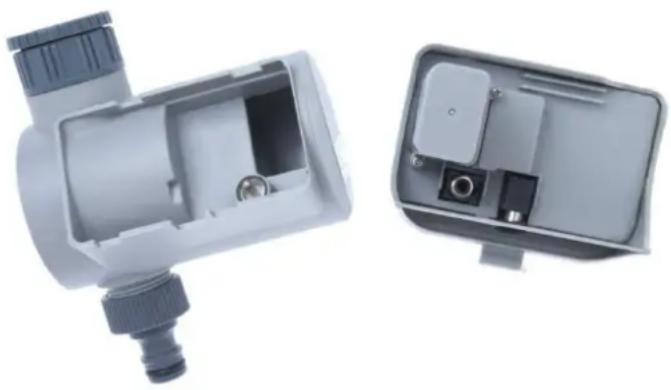 Regenmeister BA348 - Einsetzen der Batterie: - 1