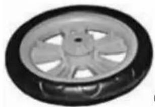Pet Gear Roadster - BACK WHEEL ASSEMBLY INSTRUCTIONS - 1