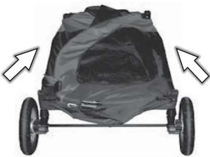 Pet Gear Roadster - FRONT WHEEL ASSEMBLY INSTRUCTIONS - 7