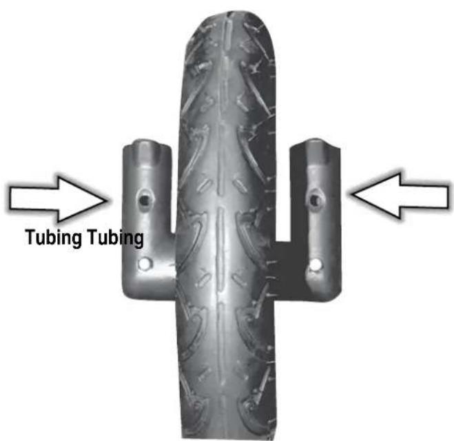 Pet Gear Roadster - FRONT WHEEL ASSEMBLY INSTRUCTIONS - 1