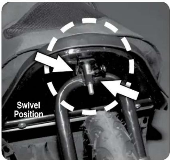 Pet Gear Roadster - FRONT WHEEL ASSEMBLY INSTRUCTIONS - 4