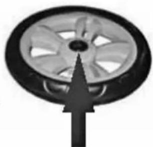 Pet Gear Roadster - BACK WHEEL ASSEMBLY INSTRUCTIONS - 2