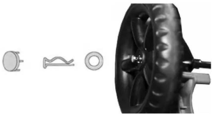 Pet Gear Happy Trails - TO ASSEMBLE REAR WHEELS - 2