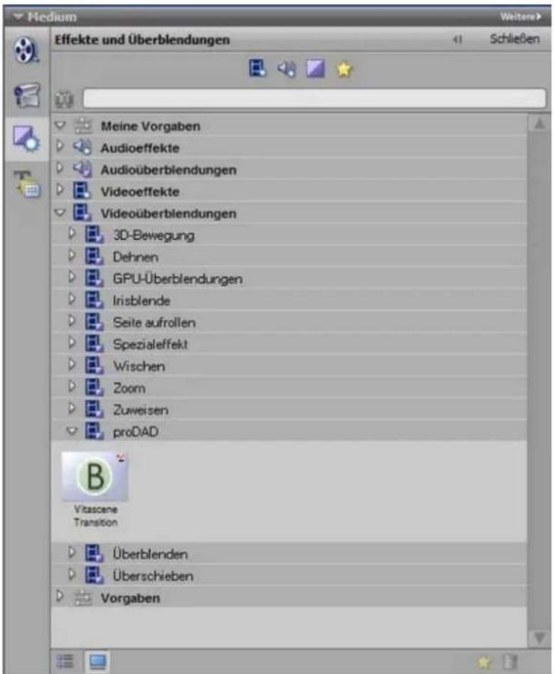 PRODAD Vitascene - Adobe Premiere Elements / Plugin als Videoüberblendung (Transition) - 1