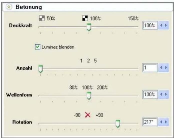 PRODAD Vitascene - Betonung : - 1