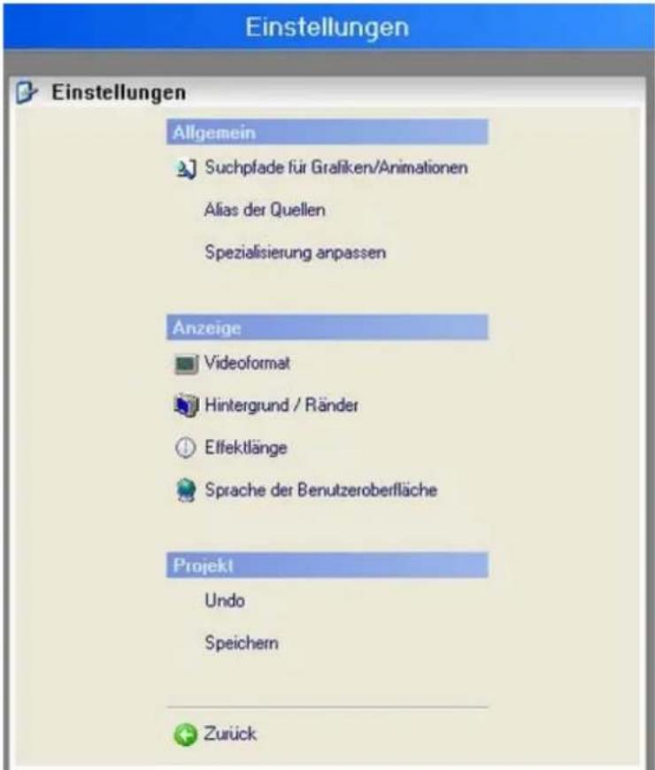 PRODAD Vitascene - Einstellungen - 1