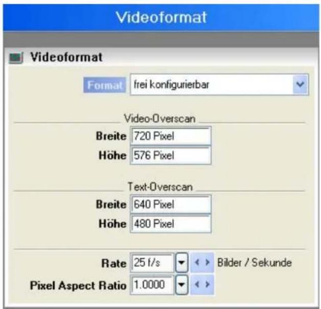 PRODAD Vitascene - Videoformat - 1