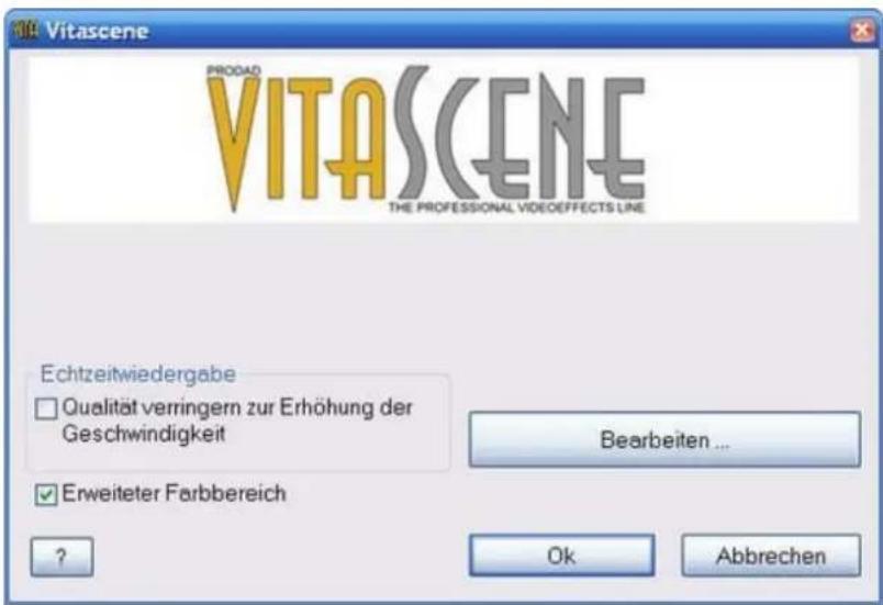 PRODAD Vitascene - Canopus Edius / Plugin als Videoüberblendung (Transition) - 2