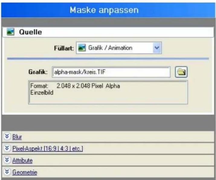 PRODAD Vitascene - Maske anpassen - 1