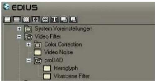 PRODAD Vitascene - Avid Xpress / Plugin als Videoüberblendung (Transition) - 2