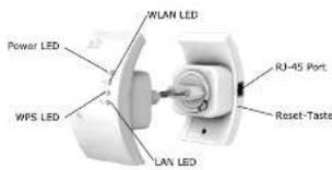 i-onik Hometec - Wi-Fi Repeater/AccessPoint mit bis zu 300 MBit/s - 1