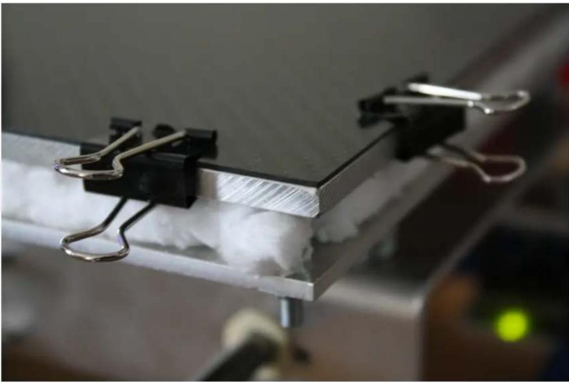 German RepRap PRotos V2.0 - Abbildung 3.183. Opferplatte Abschluss - 1
